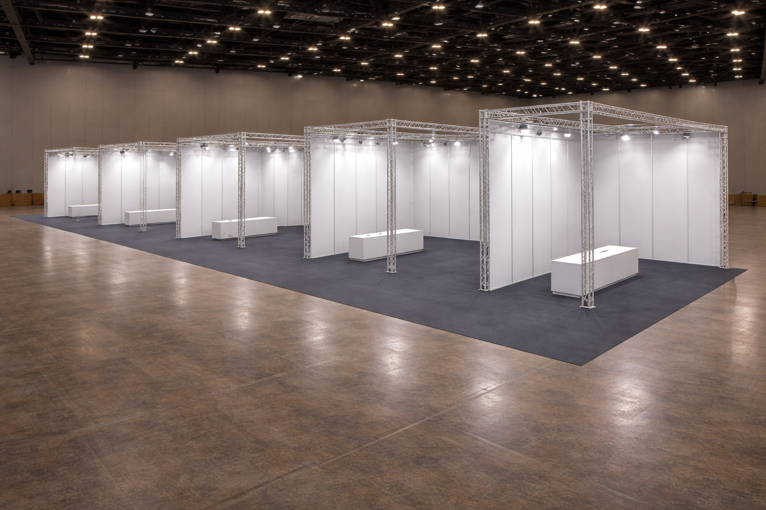 Exposición en centro de convenciones